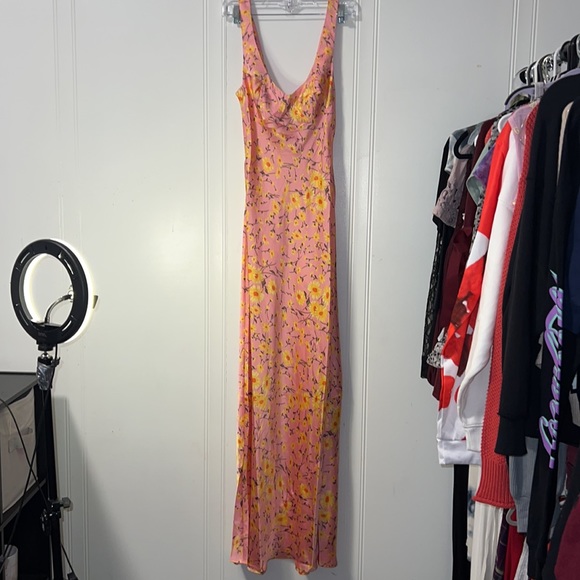 ASOS Dresses & Skirts - ASOS design maxi dress floral mermaid size 4 silky